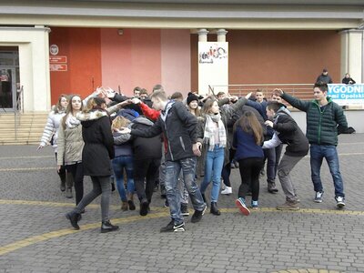 Polonez przed Domem Kultury 